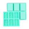 Ready Stock-6-cavity soap silicone mold